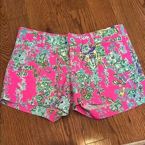 Lilly Pulitzer Floral Pink Women's Shorts